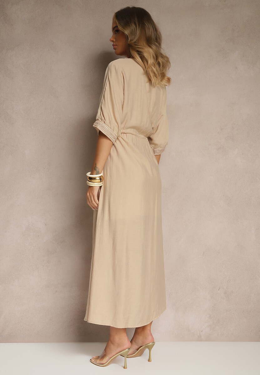 Rochie Aloviana Bej 3