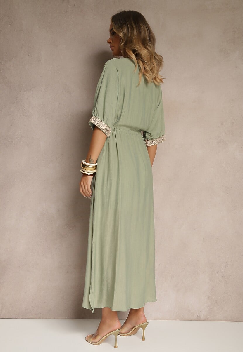 Rochie Aloviana Verde 3