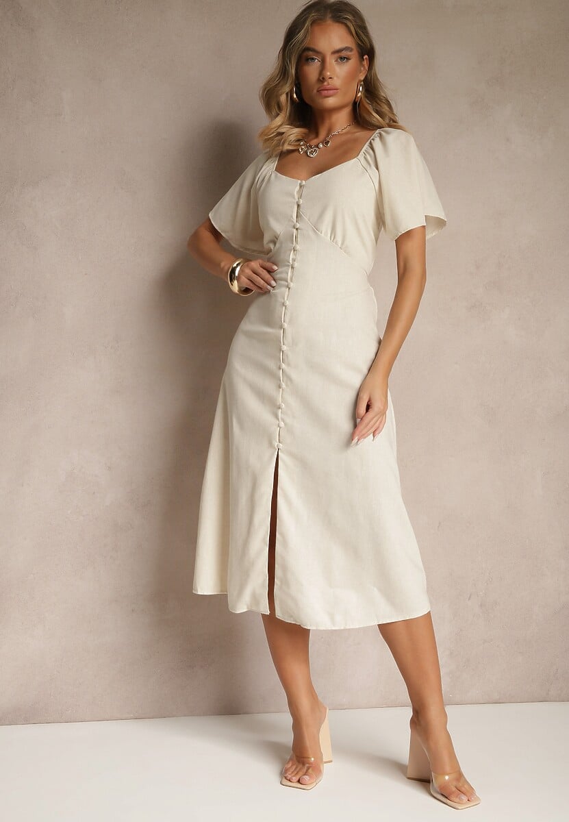 Rochie Kolarissa Bej 2