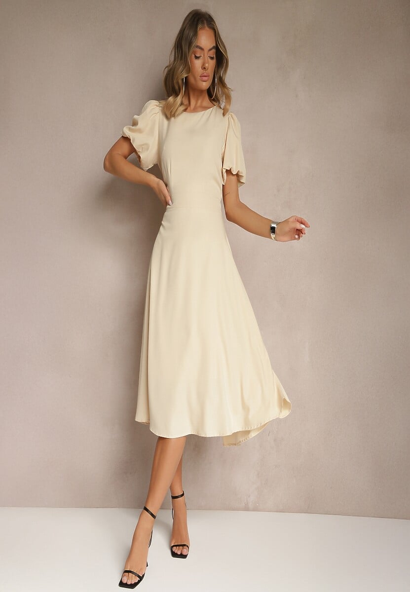 Rochie Koleira Bej 3