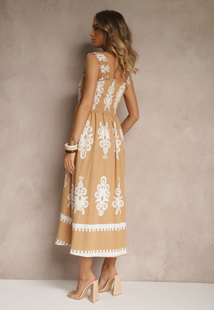 Rochie Aloxe Bej închis 3