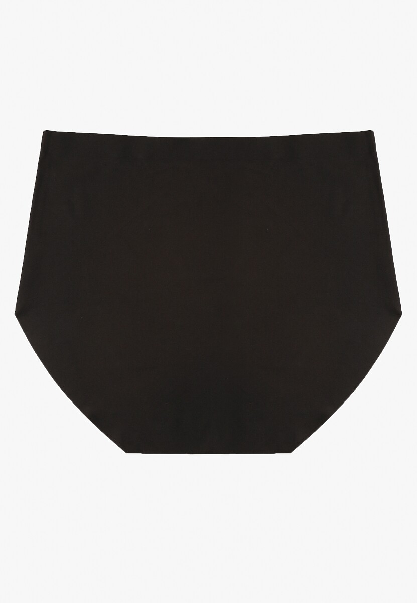 Czarne Bezszwowe Majtki Figi High Waist Dolevia 2