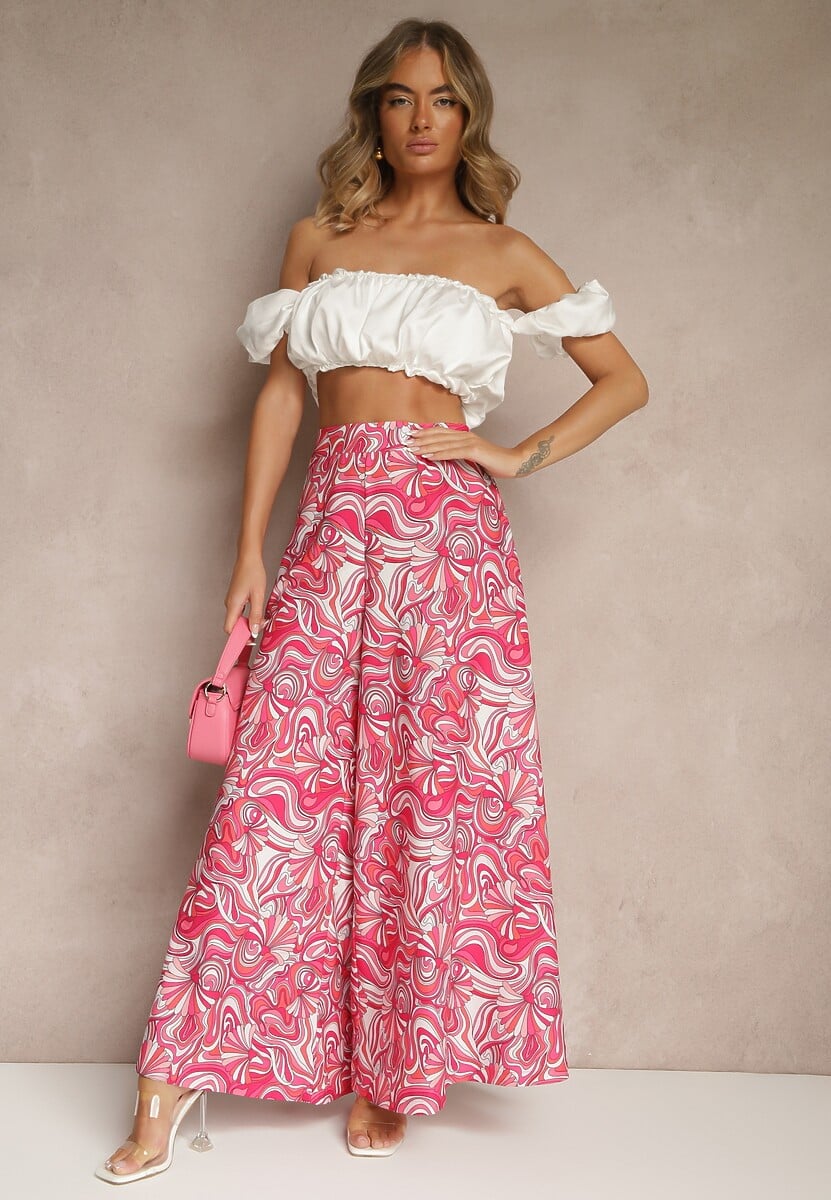 Pantaloni Nilianea Fucsia 2