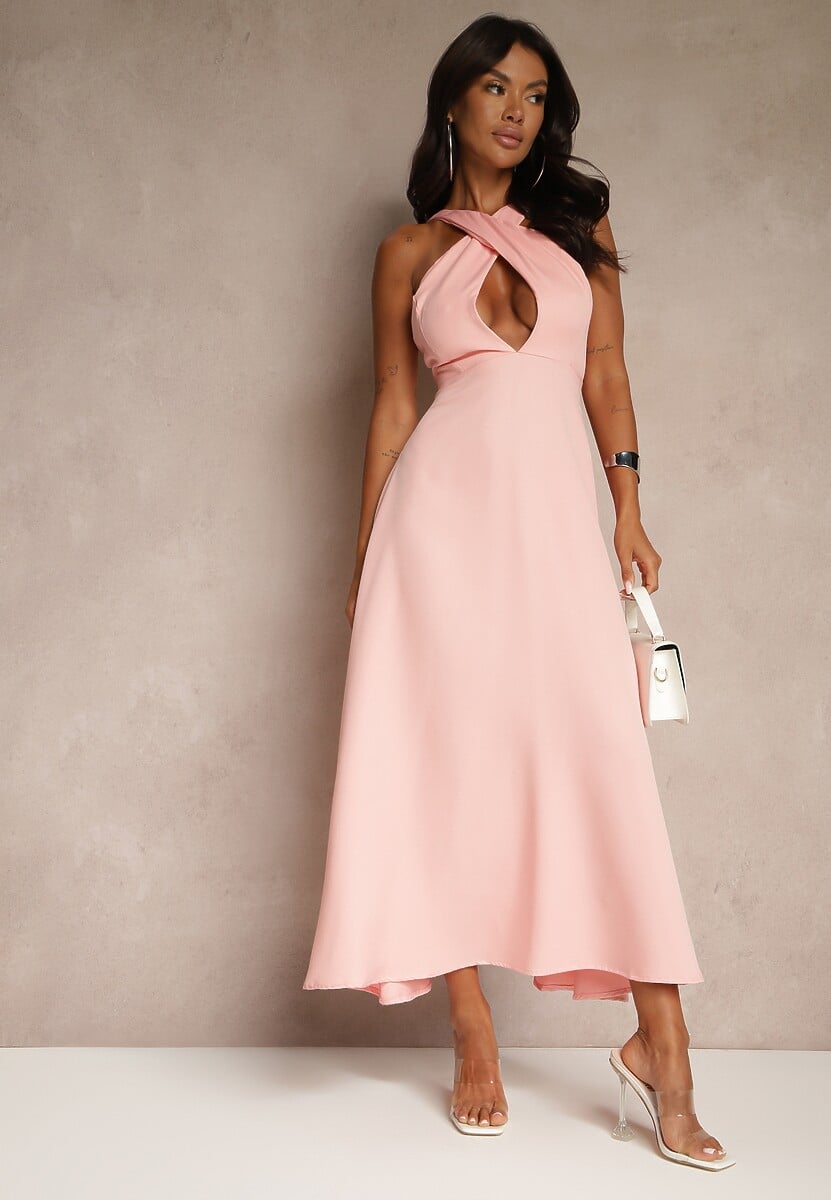 Rochie Dolmanna Roz 1