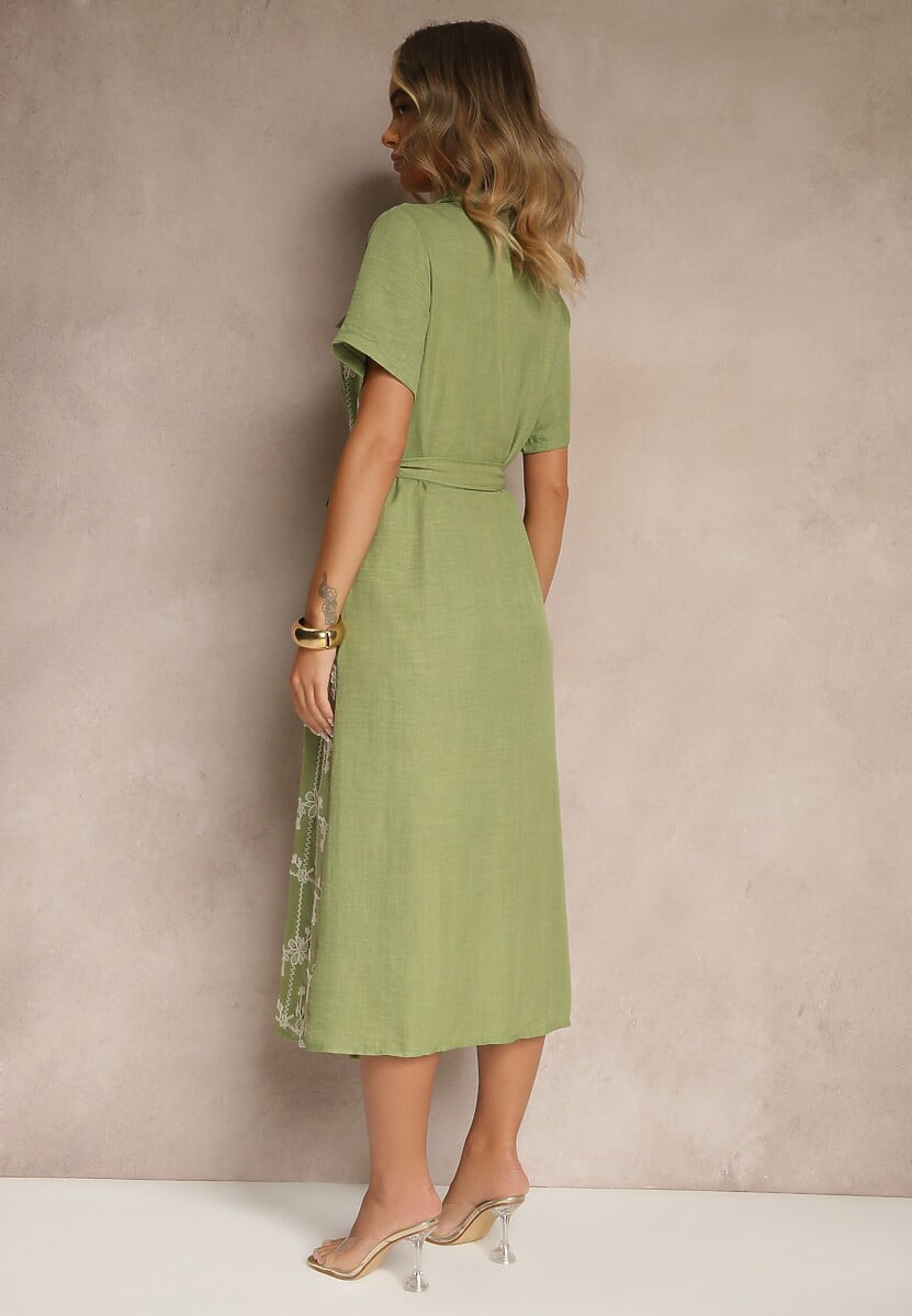 Rochie Malinnessa Verde 3