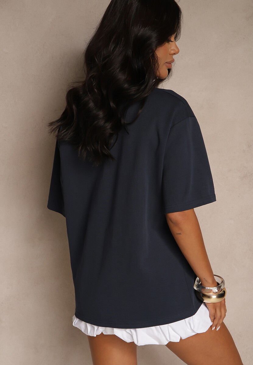 T-shirt Bleumarin 3