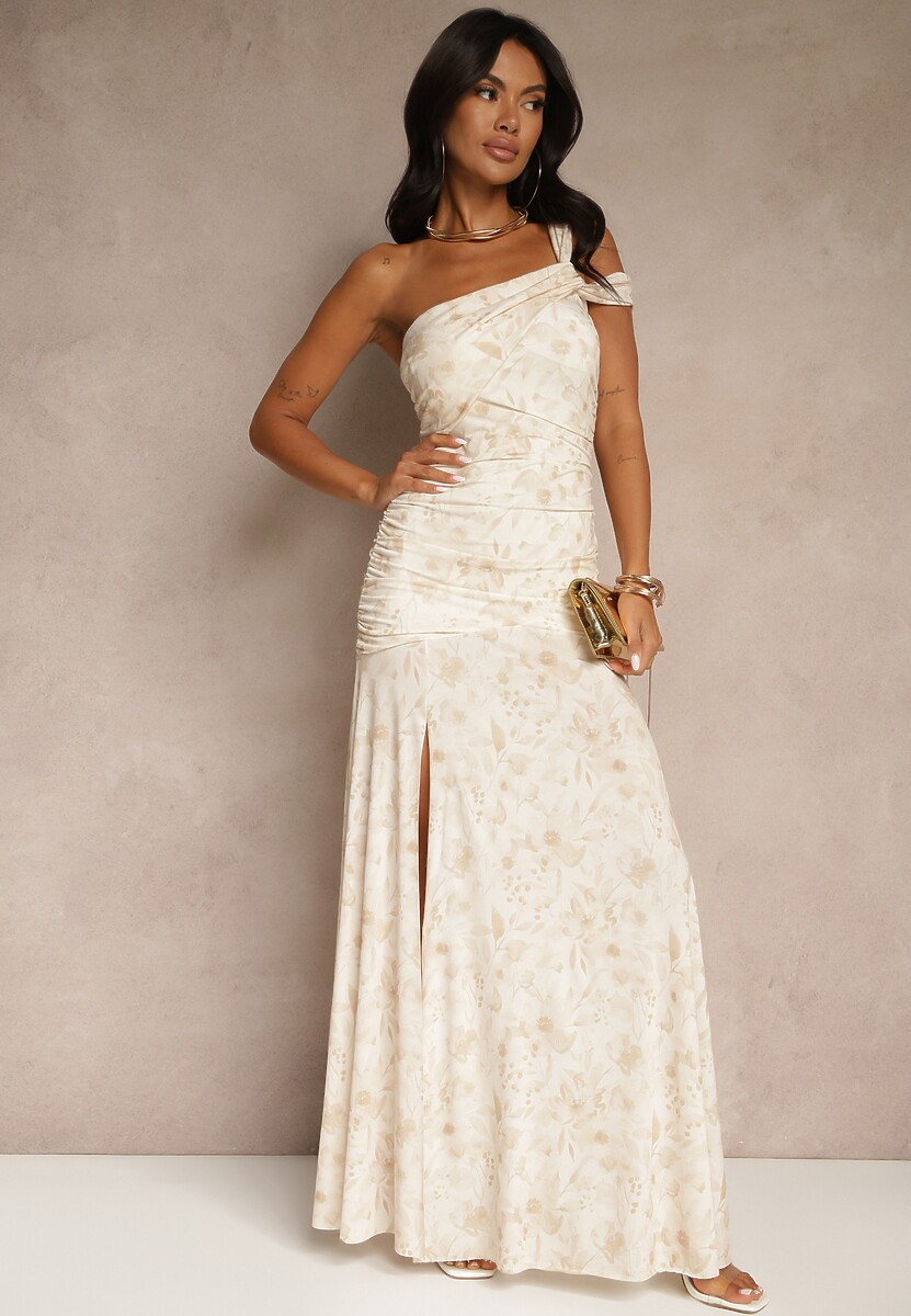Rochie Melaniela Bej 2