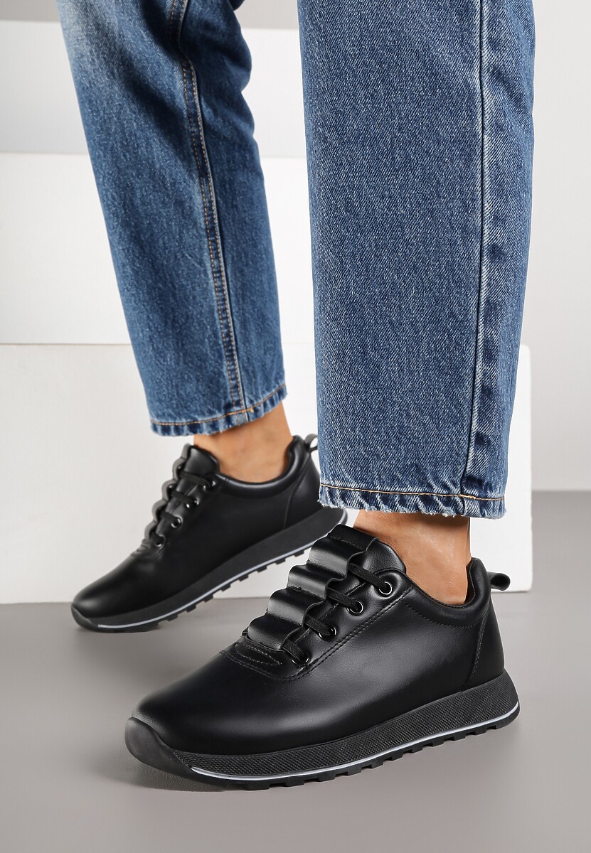Czarne Sneakersy w Klasycznym Stylu Driosse 2