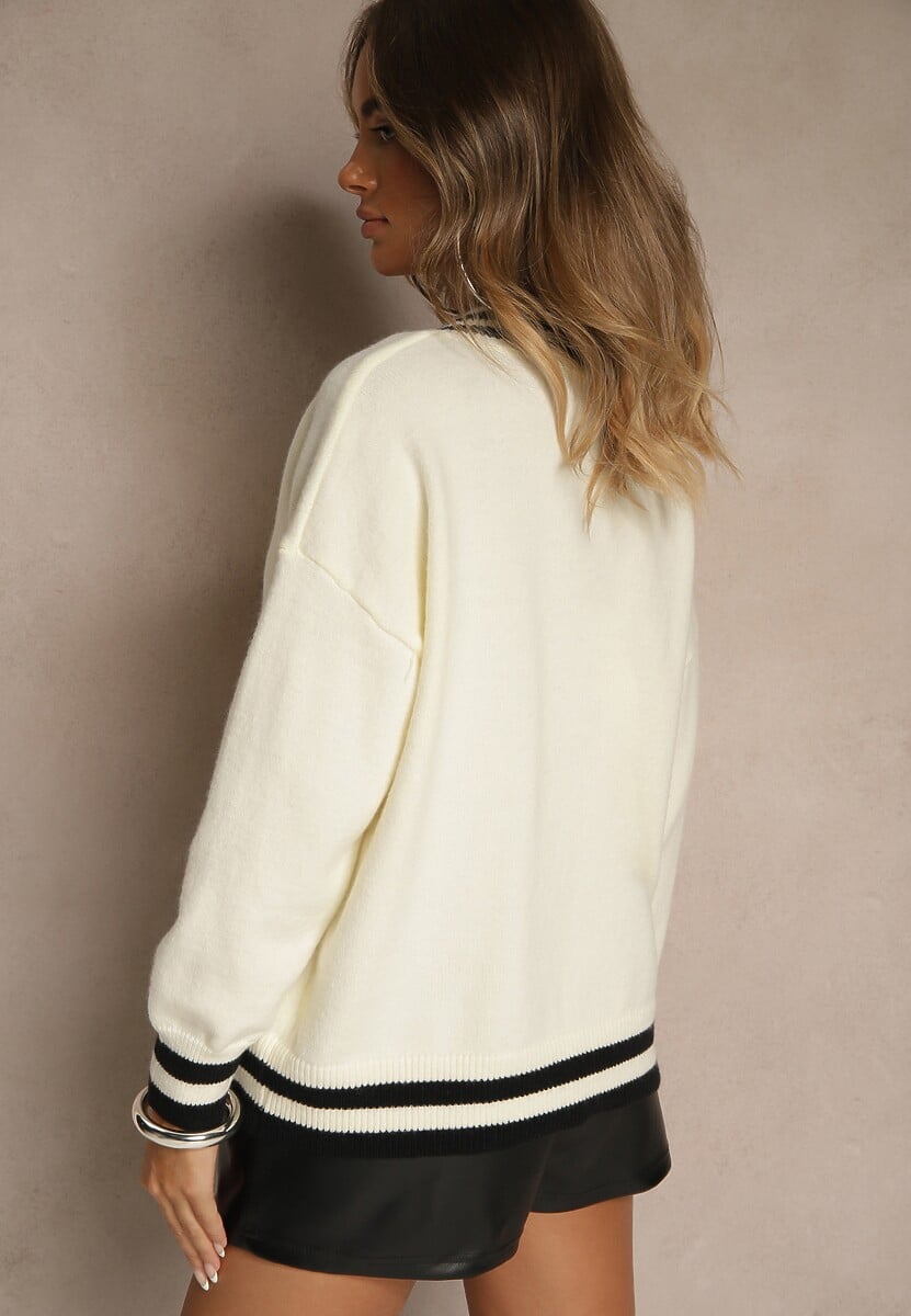 Pulover Lincire Bej deschis 3