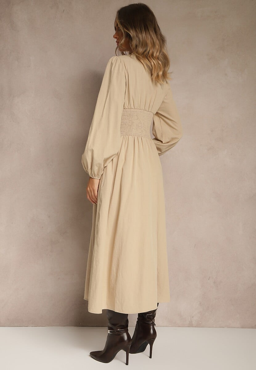 Rochie Ahlite Bej 3