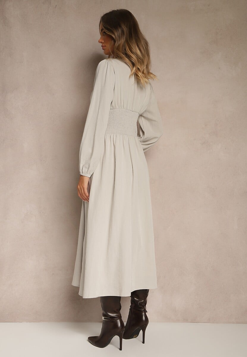 Rochie Ahlite Bej 3