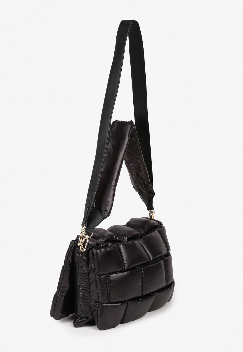 Czarna Torebka na Ramię Typu Puffer Bag Norriva 3