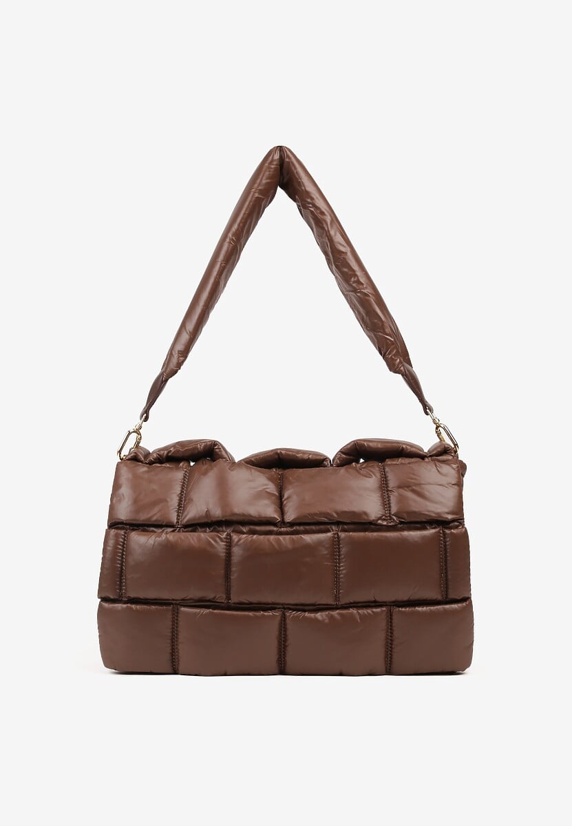Brązowa Torebka na Ramię Typu Puffer Bag Norriva 1