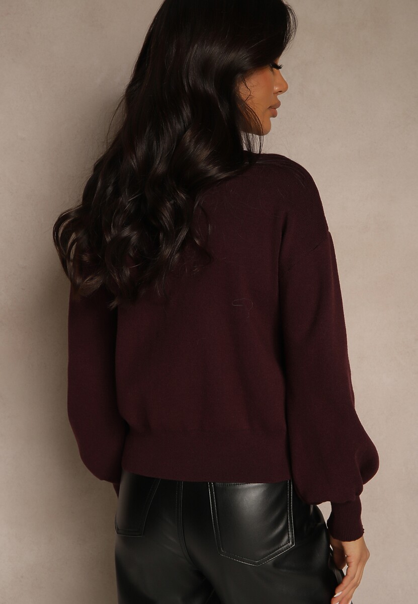 Cardigan Acannte Bordo 3