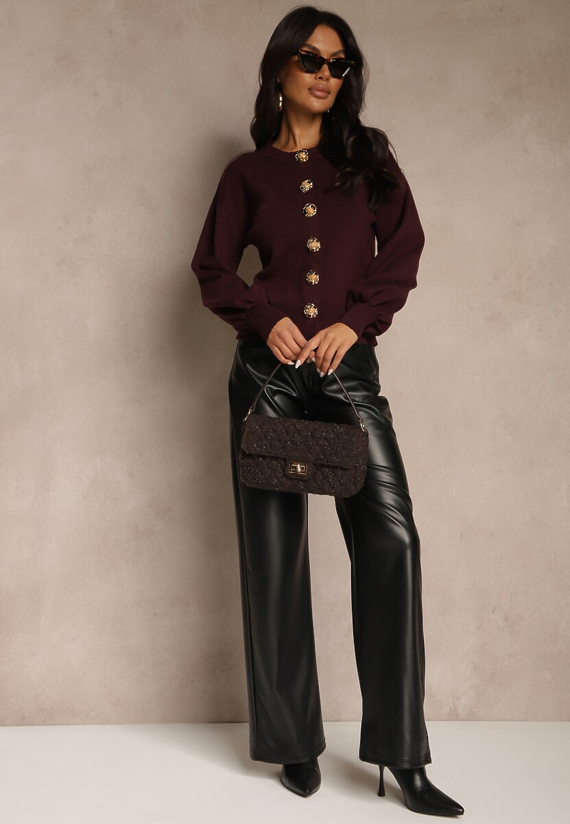 Cardigan Acannte Bordo 2