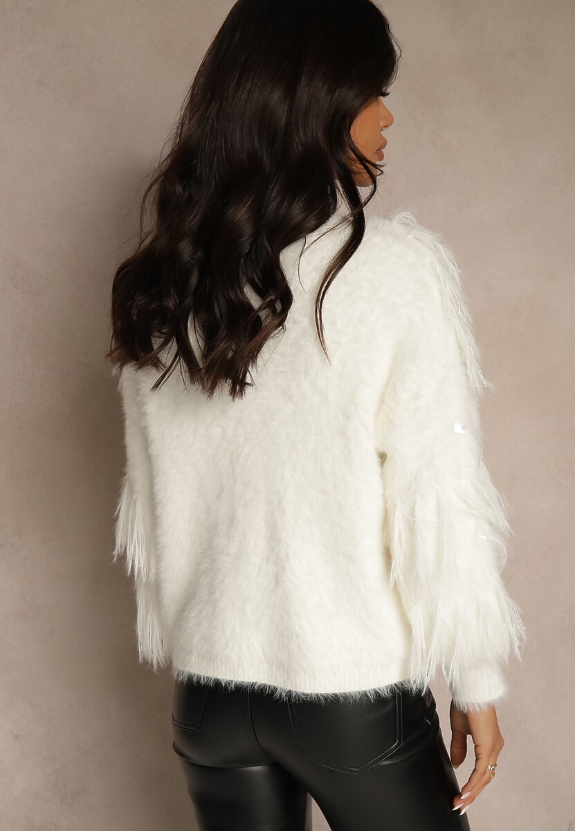 Cardigan Meviatta Bej deschis 3