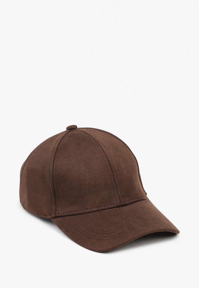 Brązowa Casualowa Czapka z Daszkiem Tuslena 1