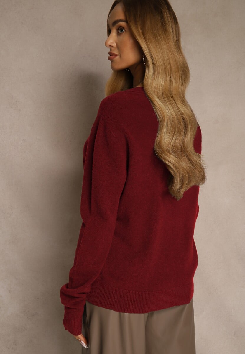Pulover Bordo 3