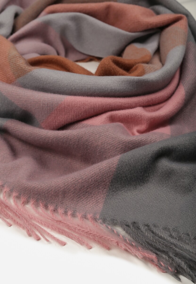 Różowo-Granatowy Szalik Saltorin 2