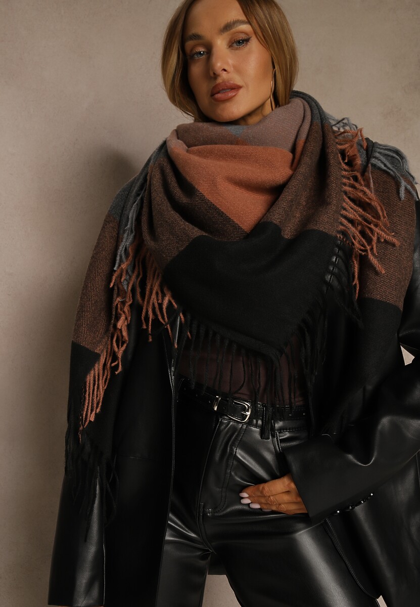 Brązowy Szalik Saltorin 1