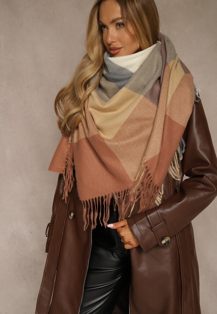 Beżowy Szalik Saltorin 1