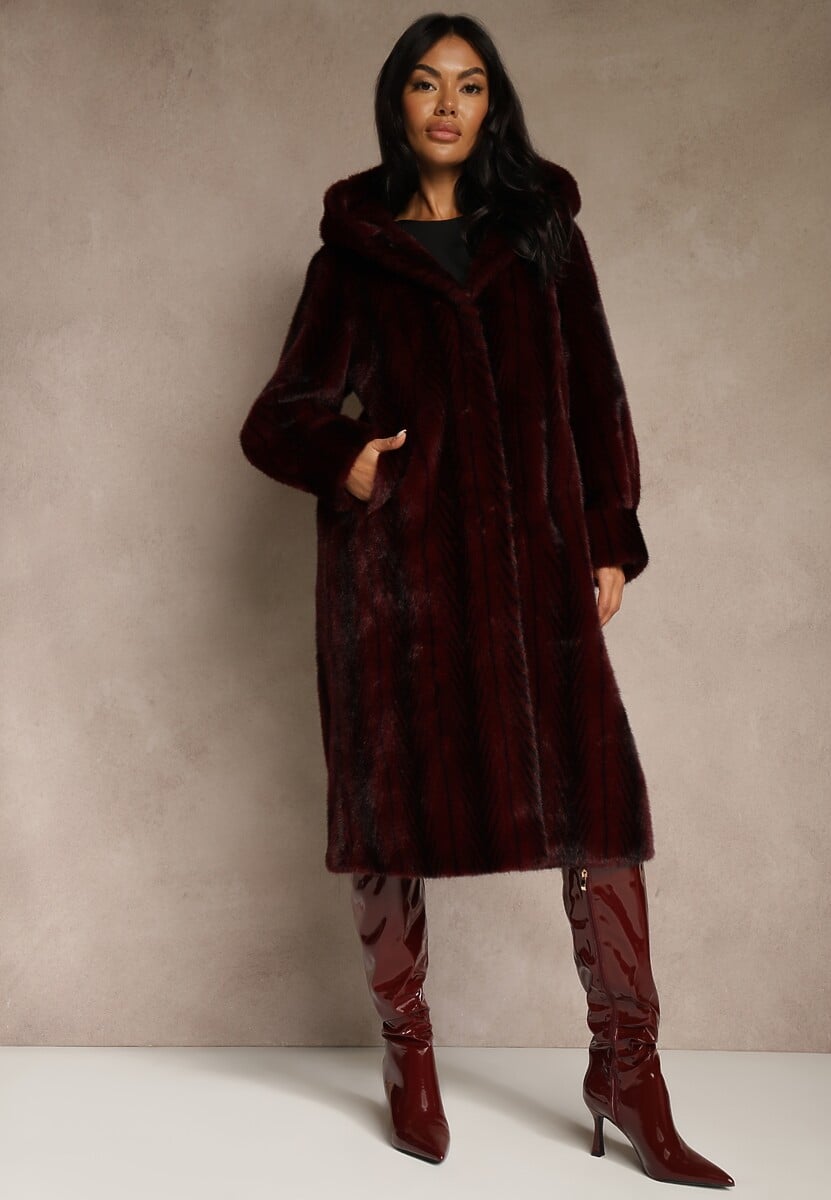 Palton Elrinrahne Bordo 1