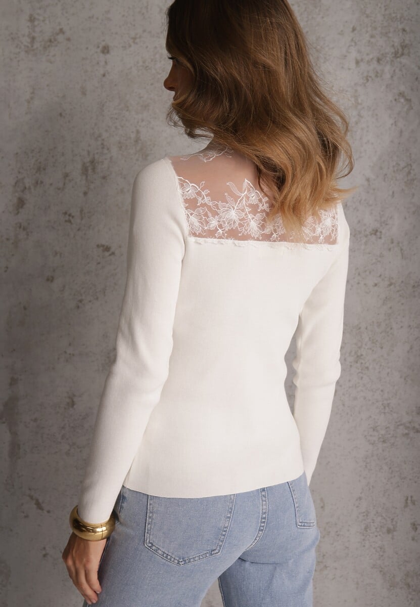 Pulover Oceanus Alb 3