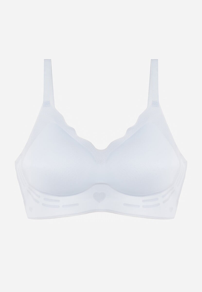 Niebieski Bezszwowy Biustonosz z Usztywnieniem Bez Fiszbin Zeritha 2