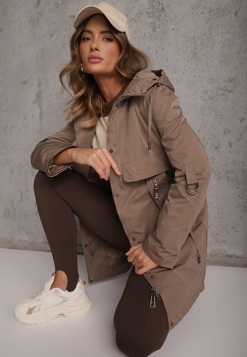 Geacă Tinarae Bej închis 1