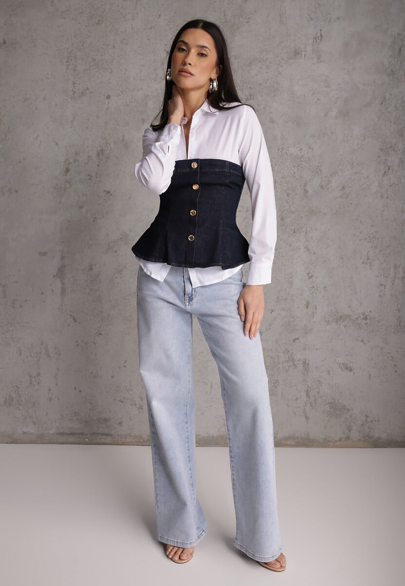 Blugi Vimashias Vimalianna Albaștri 1