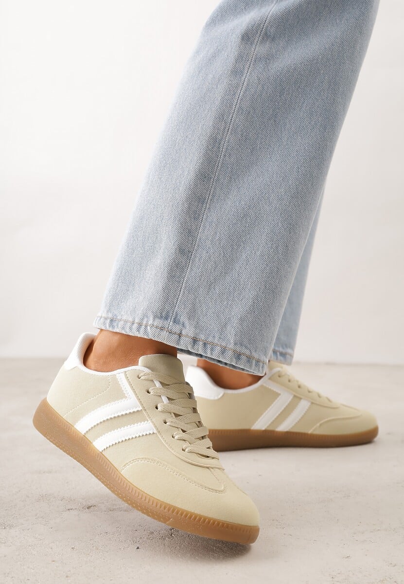 Żółte Sneakersy Typu Klasyczne Tenisówki Kilice 2