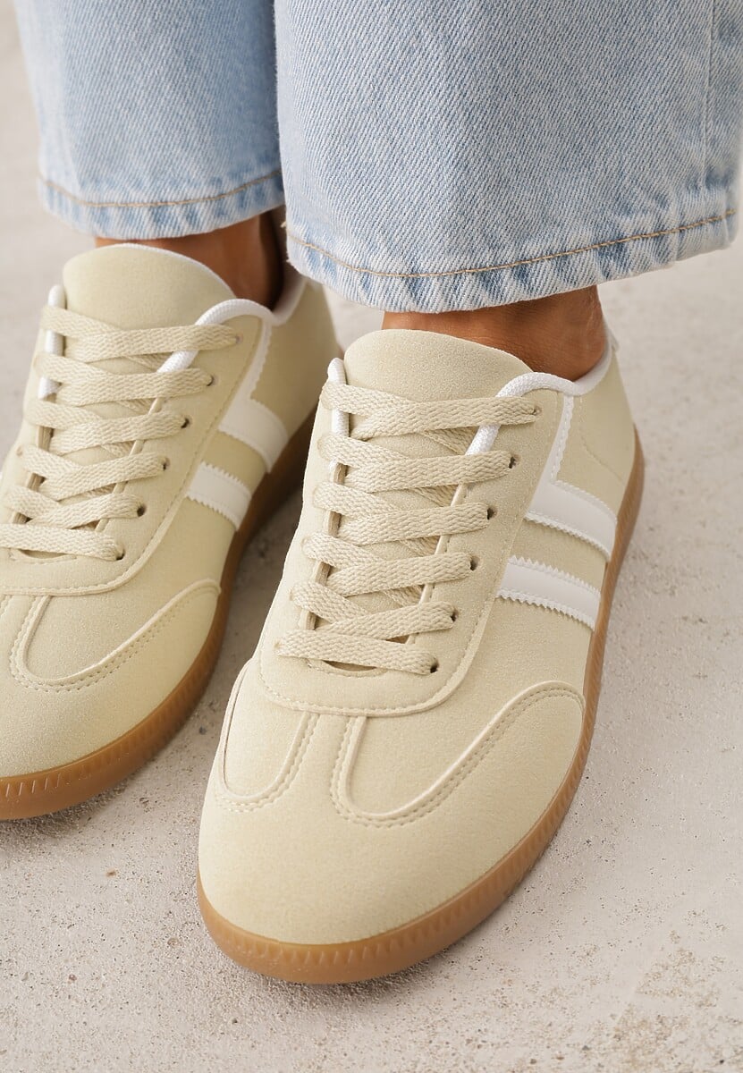 Żółte Sneakersy Typu Klasyczne Tenisówki Kilice 3