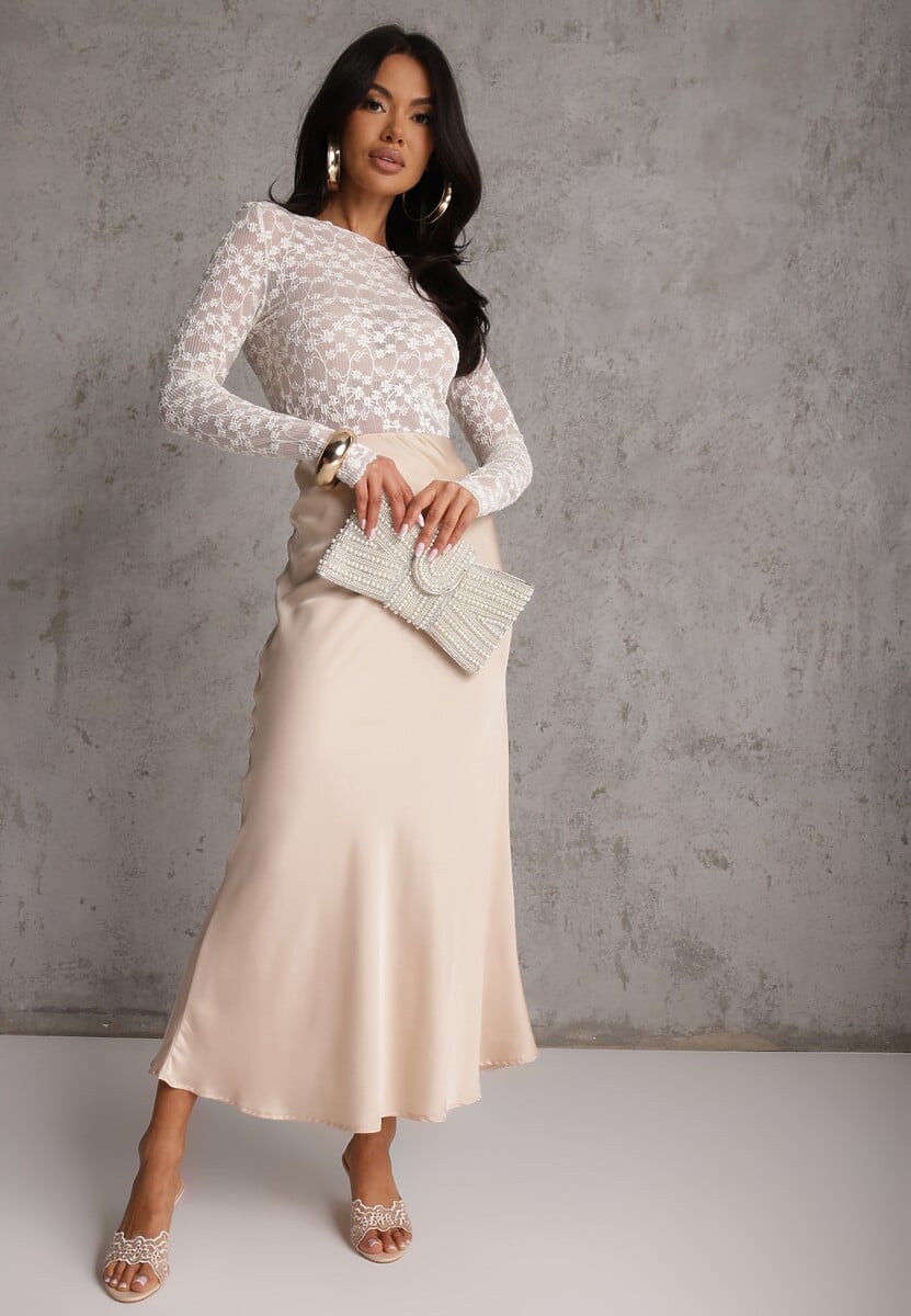 Fustă Zinnivira Bej 2