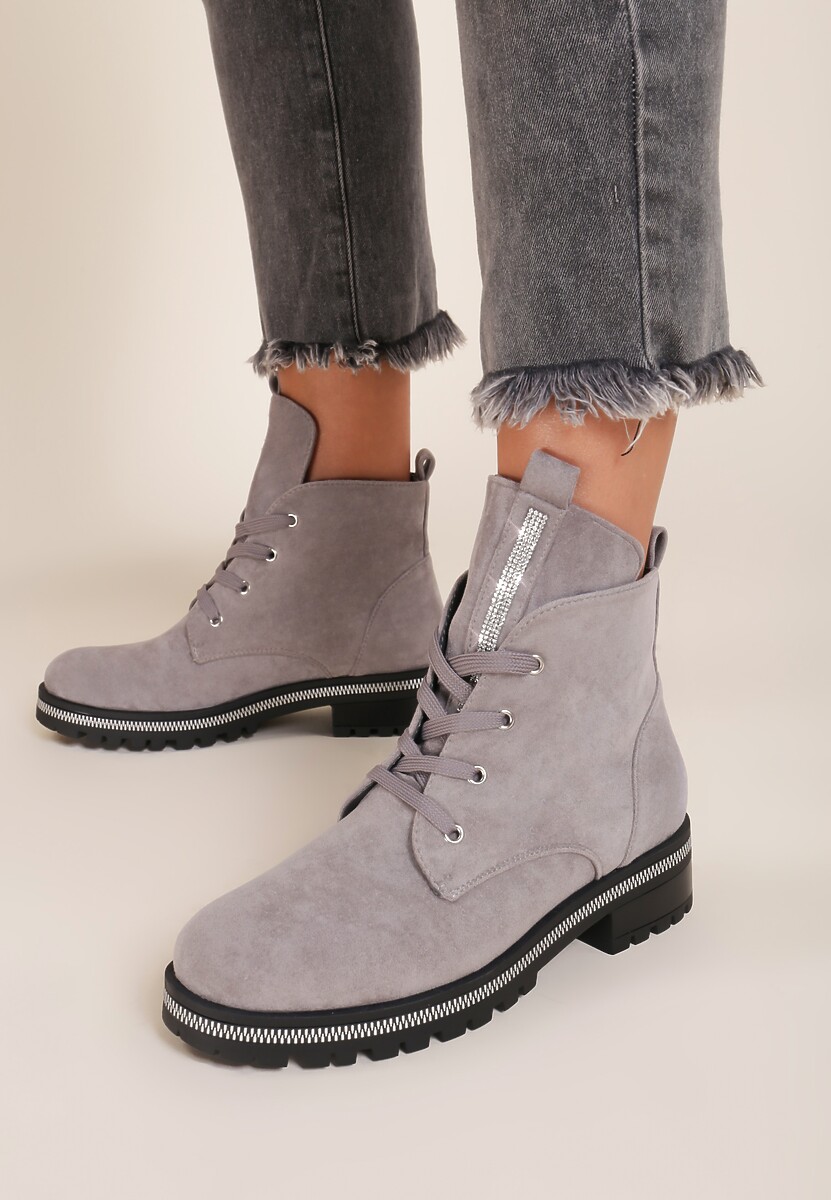 Botine gri Mhyraya 1
