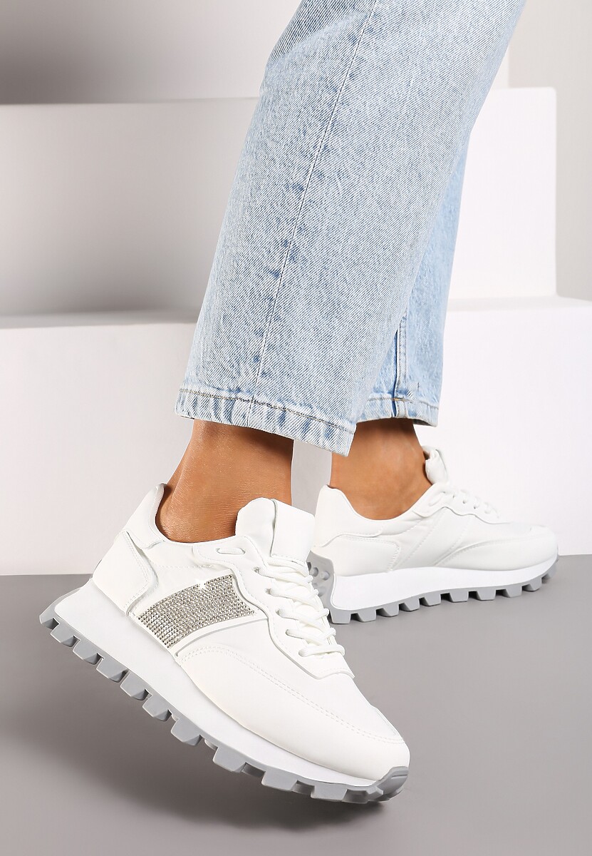 Białe Sneakersy Neviline 1
