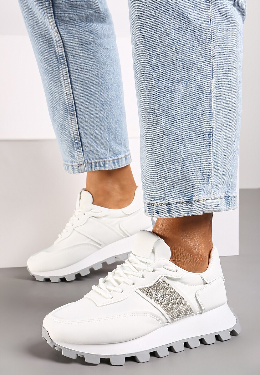 Białe Sneakersy Neviline 2
