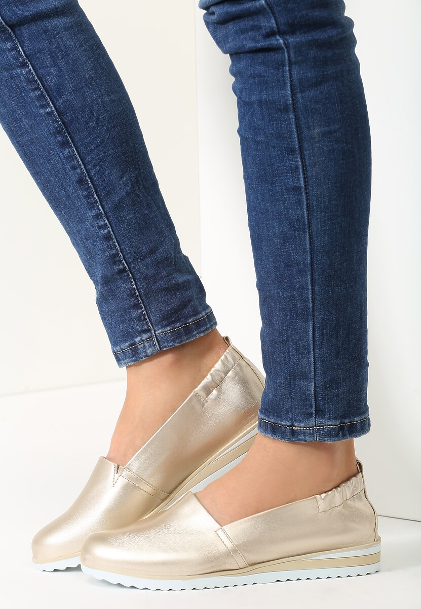 Złote Slip On Iguan 2