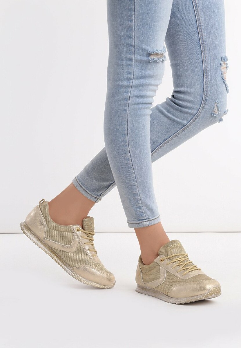 Złote Buty Sportowe Gilded 1