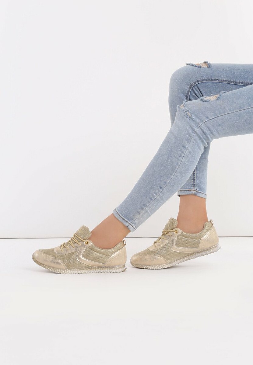 Złote Buty Sportowe Gilded 3
