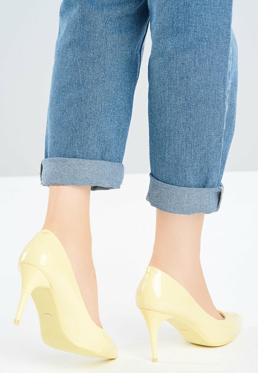 Żółte Szpilki Yellow Pumps 3