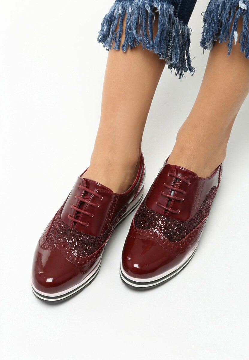 Bordowe Półbuty Reily 2