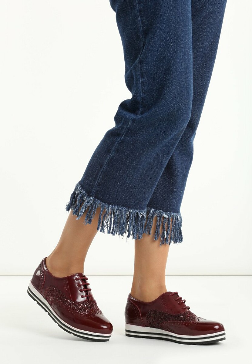 Bordowe Półbuty Reily 3