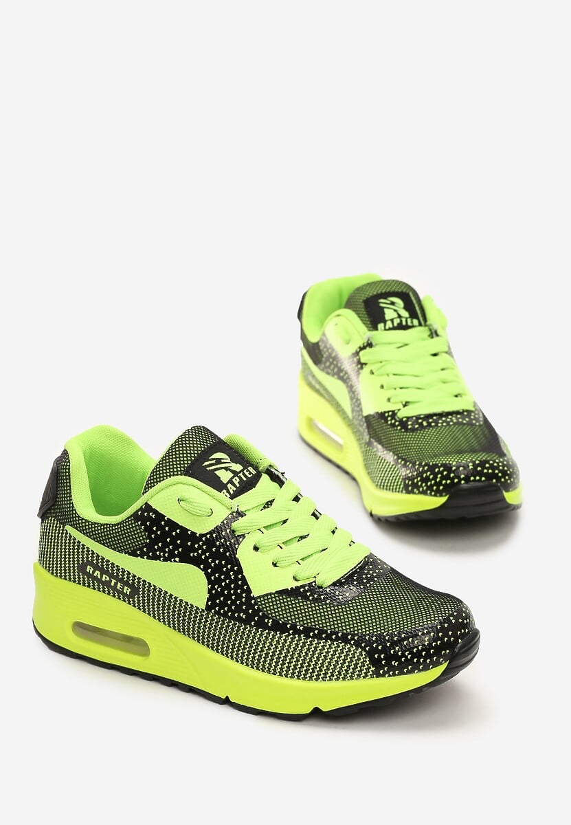 Zielone Sneakersy Leucolinai