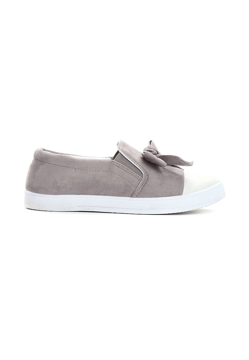 Szare Slip On Courageous Fixation 3
