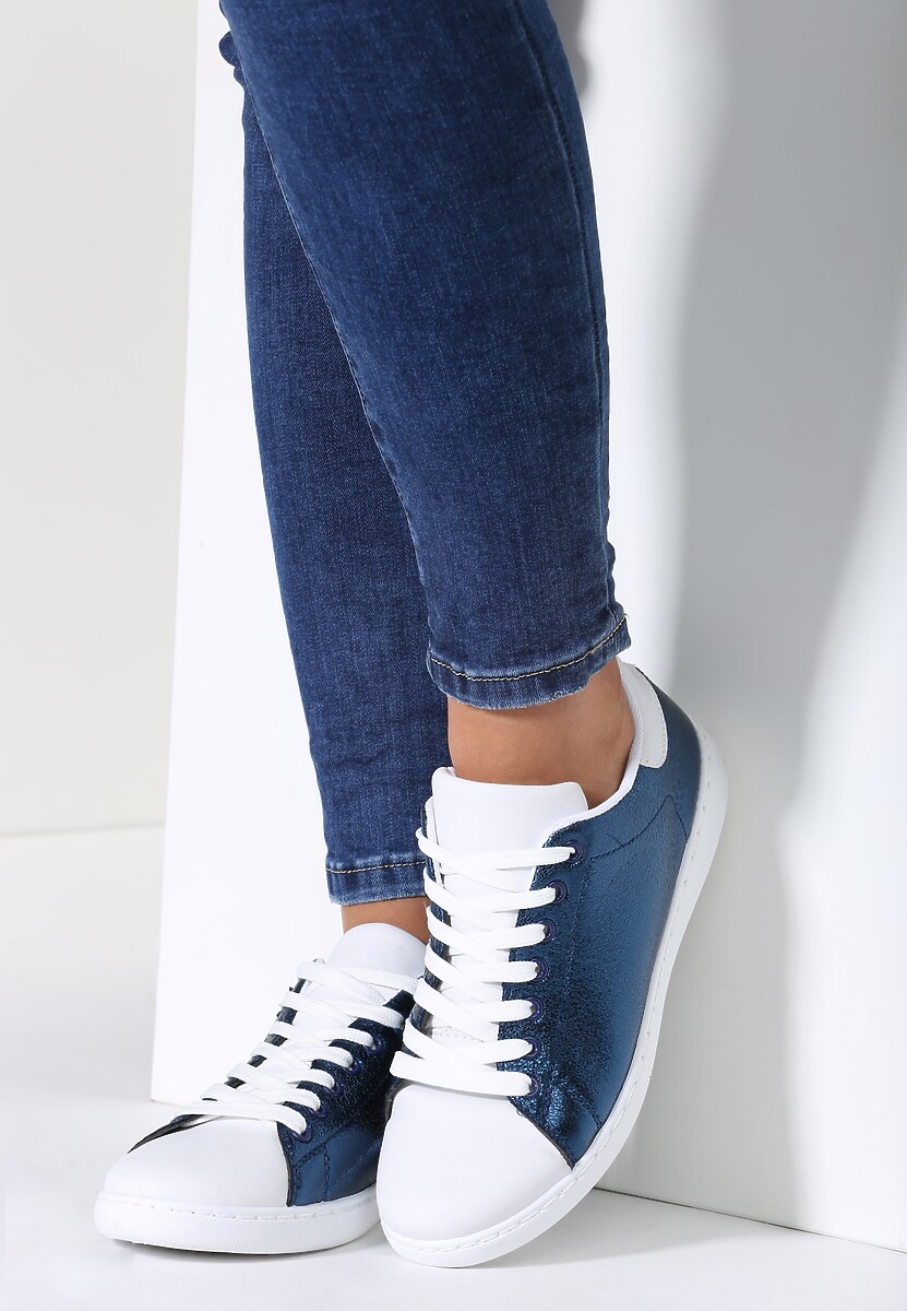 Granatowe Buty Sportowe Wanderer 1