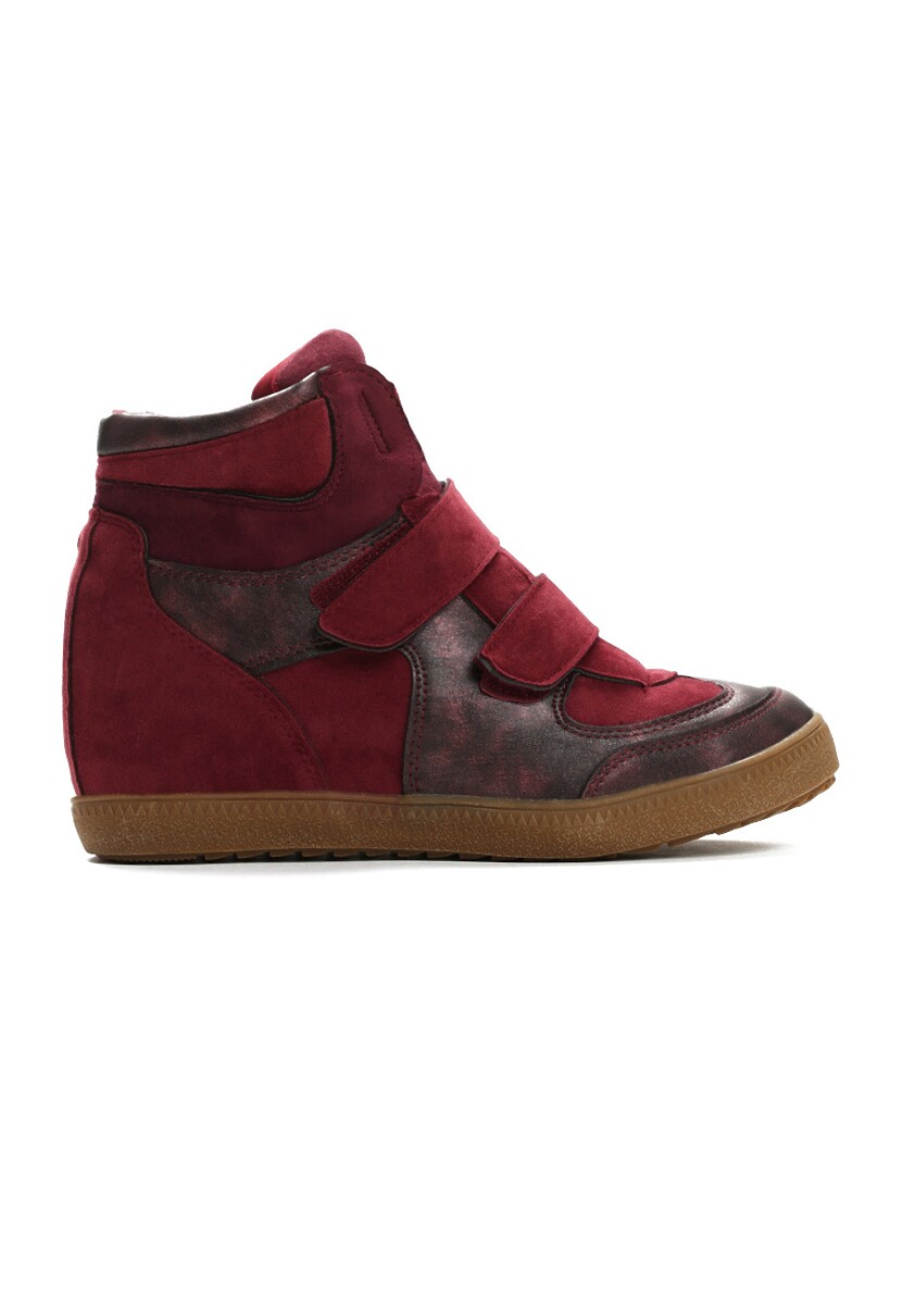 Bordowe Sneakersy Vegas Winner 3