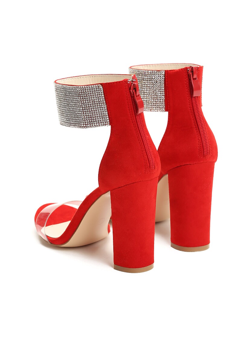 Czerwone Sandały Sophisticated