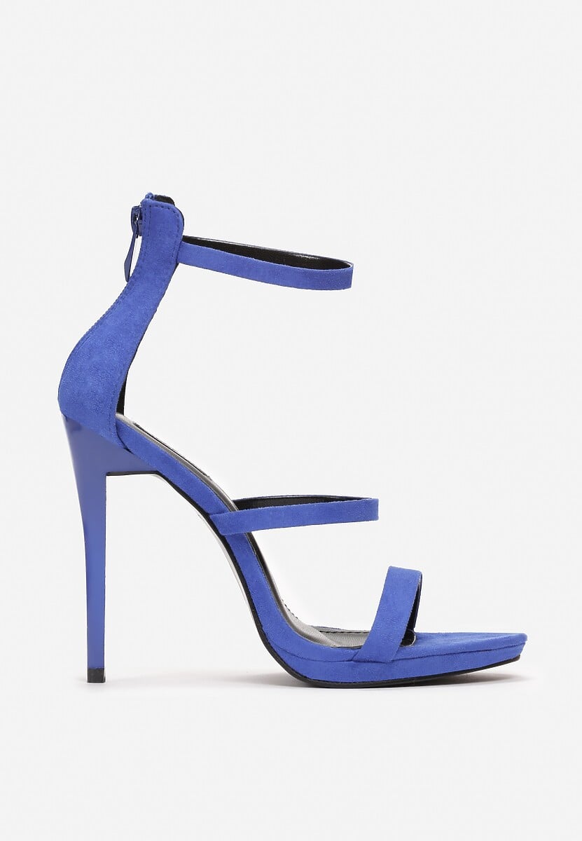 Niebieskie Sandały Tattersall