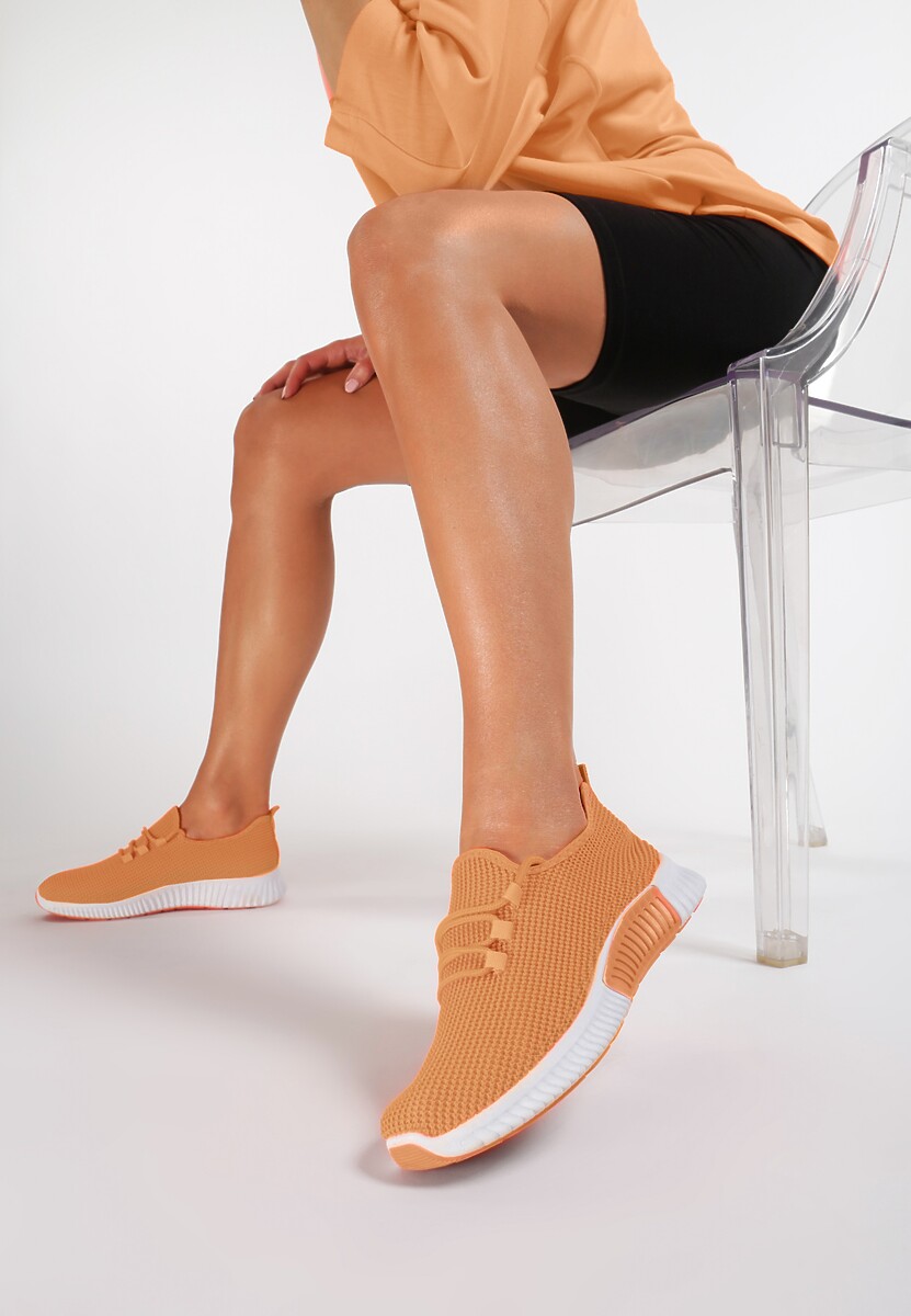 Pomarańczowe Buty Sportowe Carol 1
