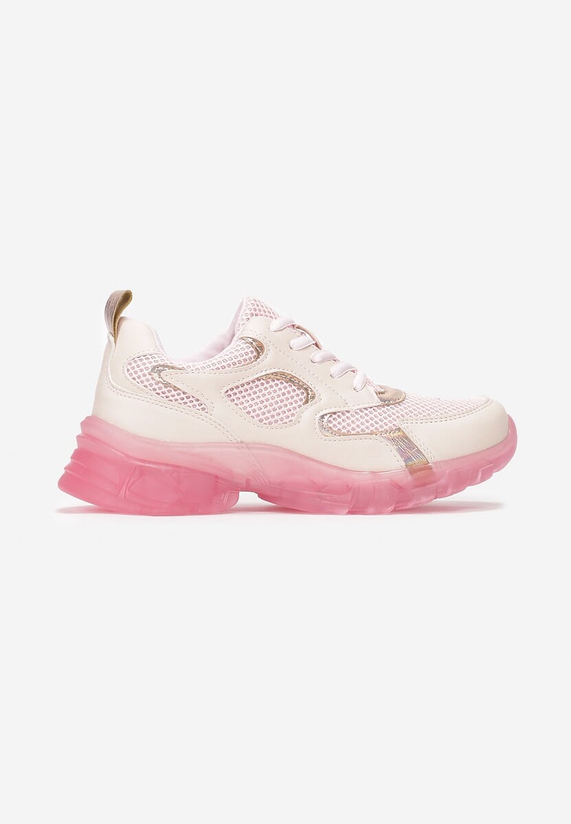 Różowe Sneakersy Brethyse